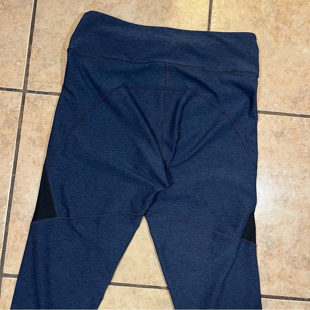 Outdoor Voices Leggings Womens M Colorblock Mid Rise Ankle Stretch Yoga Workout - Picture 5 of 7